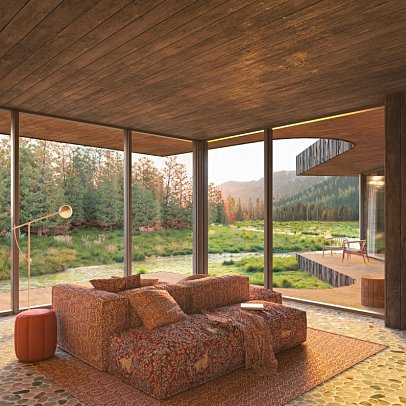 LaPosch - Living Lands - Waldbach (Zimmercodierung BX3)
