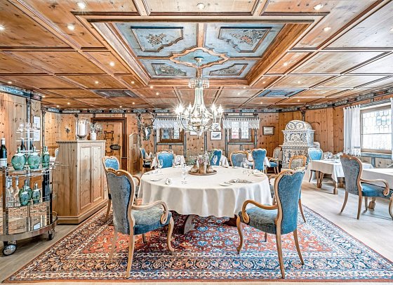TROFANA ROYAL - Gourmet & Relax Resort - Gourmetrestaurant Paznaunerstube