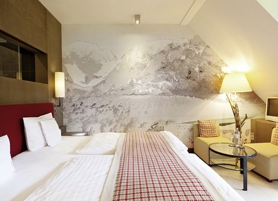 Schlosshotel Kitzbühel - Wohnbeispiel Doppelzimmer Executive (Zimmercodierung DB1)