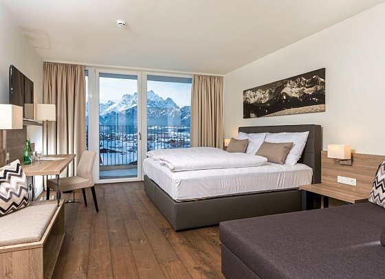 alpenhotel Kaiserfels - Wohnbeispiel Doppelzimmer Executive (Zimmercodierung DT1)