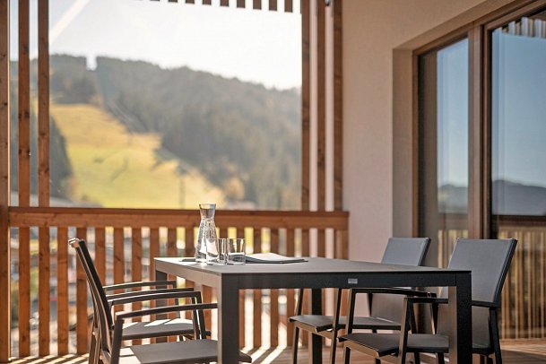 ADEA Lifestyle Suites Fieberbrunn - Wohnbeispiel Suite Fortuna 3-Raum (Zimmercodierung WB2)
