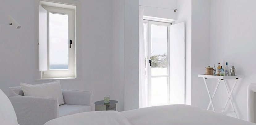 Mykonos Blu a Grecotel Resort to Live - Wohnbeispiel Insel Bungalow Deluxe Meerblick (Zimmercodierung BDM)