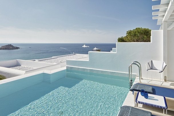 Myconian Ambassador Hotel & Thalasso Spa Center - Thalassa Suite Private Pool