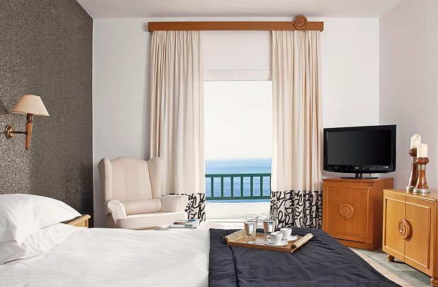 Royal Myconian Resort - Wohnbeispiel Doppelzimmer Premium Meerblick (Zimmercodierung DMM)