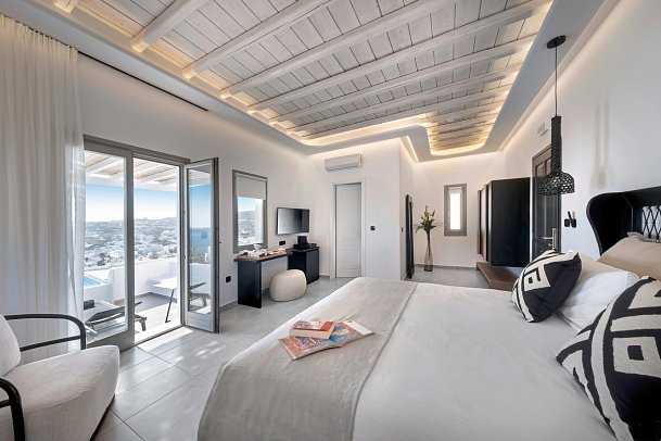 Deliades - Wohnbeispiel Cozy Suite Privatpool (Zimmercodierung WBR)