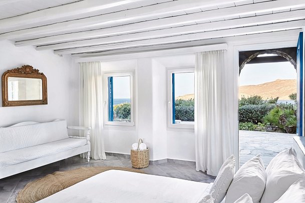 Mykonos Lolita a Grecotel Resort to Live - Wohnbeispiel Juniorsuite Meerblick (Zimmercodierung JBM)