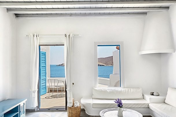 Mykonos Lolita a Grecotel Resort to Live - Wohnbsp. Suite Grande 2 Schlafzimmer Panorama Meerblick (Zimmercodierung WBM)