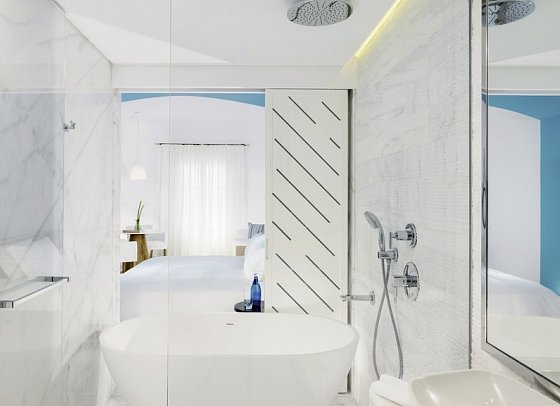 Mykonos Grand Hotel & Resort - Wohnbeispiel Doppelzimmer Premium Gartenblick (Zimmercodierung DMG)