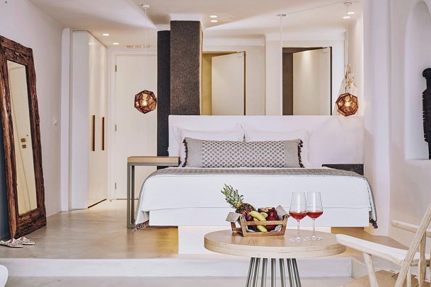 Mykonos No 5 - Wohnbeispiel Suite Loft Meerblick (Zimmercodierung WBM)