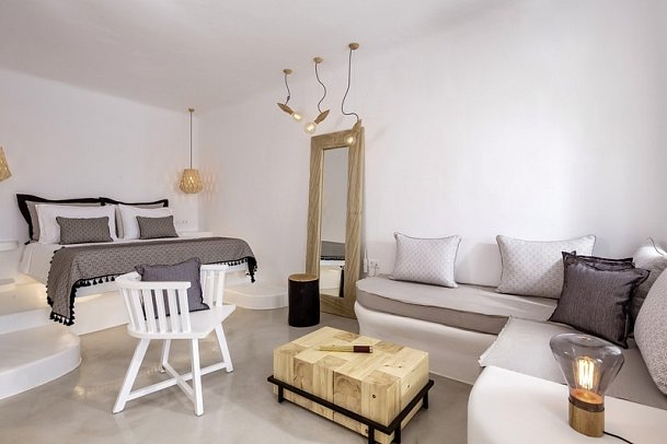 Mykonos No 5 - Wohnbeispiel Suite Loft Meerblick (Zimmercodierung WBM)