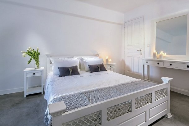 Mykonos No 5 - Wohnbeispiel Doppelzimmer Deluxe Meerblick (Zimmercodierung DDM)