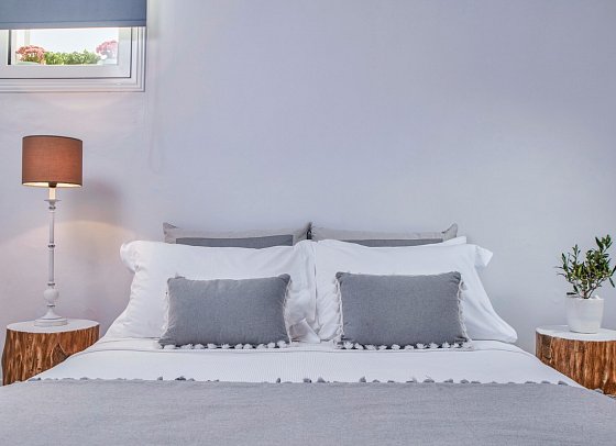 Mykonos No 5 - Wohnbeispiel Suite seitlicher Meerblick (Zimmercodierung WBN)