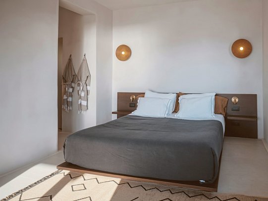 ananea Mykonos - Wohnbeispiel Suite Meerblick (Zimmercodierung W1M)