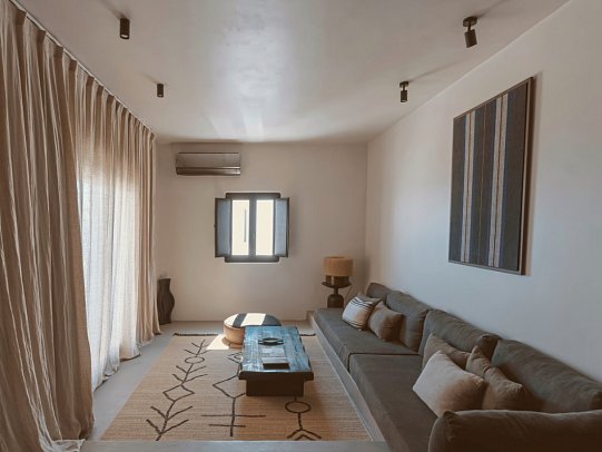 ananea Mykonos - Wohnbeispiel Suite Meerblick (Zimmercodierung W1M)