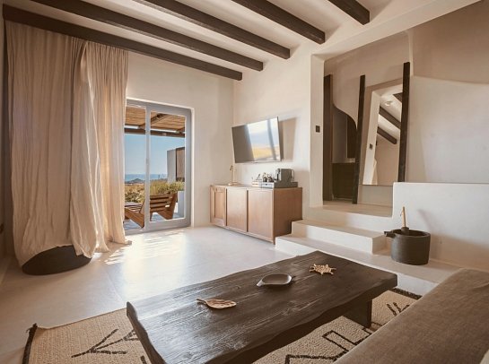 ananea Mykonos - Wohnbeispiel Myconian Villa mit privatem Pool und Meerblick (Zimmercodierung VBR)