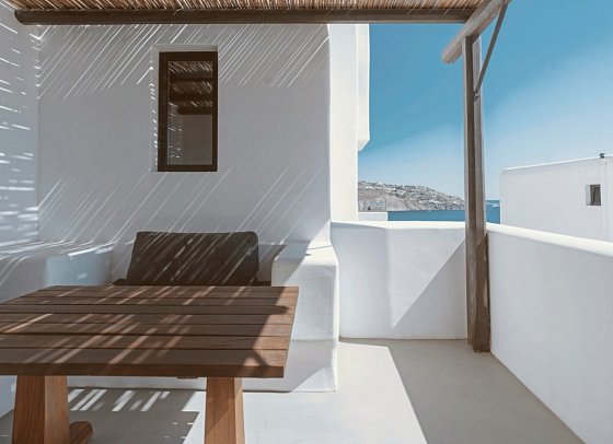 ananea Mykonos - Wohnbeispiel Suite Meerblick (Zimmercodierung W1M)
