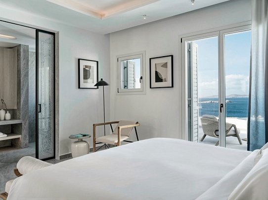 Deos Mykonos - A Myconian Collection Hotel - DELTA Hot Tub Sea View