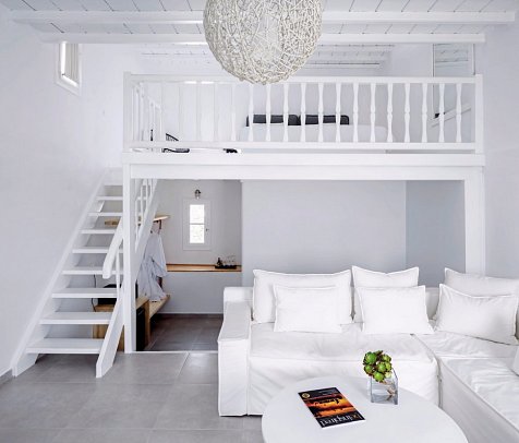 Mykonos Moments - Pietra e Mare - Wohnbeispiel Honeymoon Suite