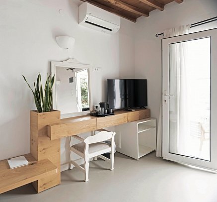 Rhenia Mykonos - Wohnbeispiel Bungalow Meerblick (Zimmercodierung BBM)