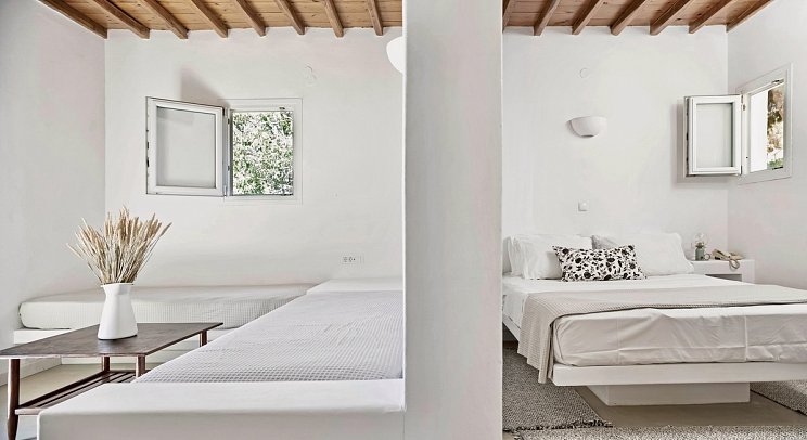 Rhenia Mykonos - Wohnbeispiel Bungalow Meerblick (Zimmercodierung BBM)