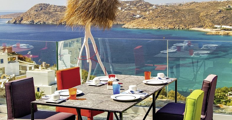 Myconian Avaton Resort - Restaurant 