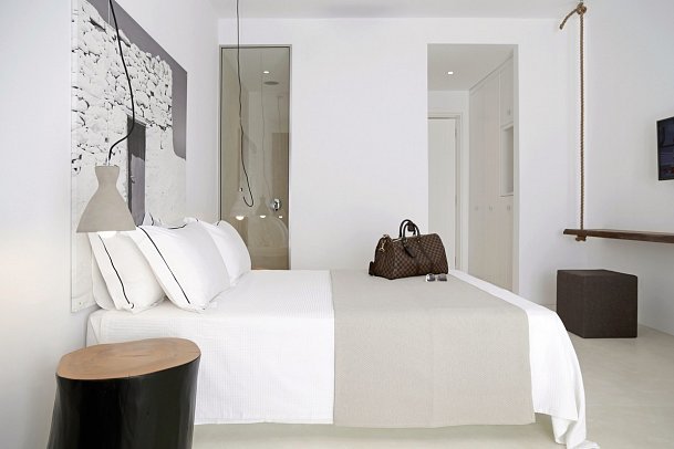 Livin Mykonos - Wohnbeispiel Doppelzimmer Gartenblick (Zimmercodierung DBG)