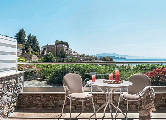 Kassandra Bay Resort & Spa - Wohnbeispiel Doppelzimmer Executive Meerblick (Zimmercodierung DTM)