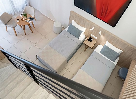Kassandra Bay Resort & Spa - Wohnbeispiel Maisonette Meerblick (Zimmercodierung MBM)