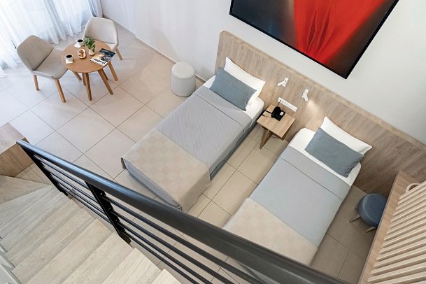 Kassandra Bay Resort & Spa - Wohnbeispiel Maisonette Meerblick (Zimmercodierung MBM)