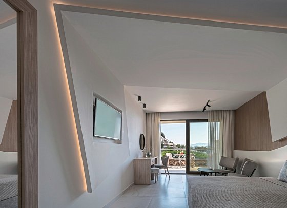 Kassandra Bay Resort & Spa - Wohnbeispiel Doppelzimmer Executive Meerblick (Zimmercodierung DTM)