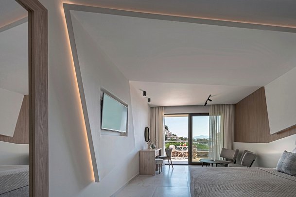 Kassandra Bay Resort & Spa - Wohnbeispiel Doppelzimmer Executive Meerblick (Zimmercodierung DTM)