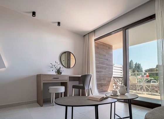 Kassandra Bay Resort & Spa - Wohnbeispiel Doppelzimmer Executive Meerblick (Zimmercodierung DTM)