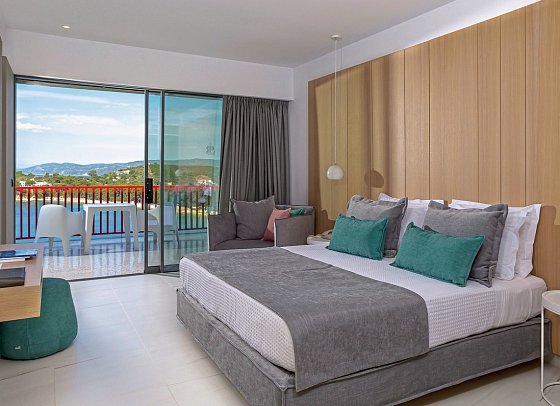 Skiathos Palace - Wohnbeispiel Suite Panorama Meerblick (Zimmercodierung W1M)