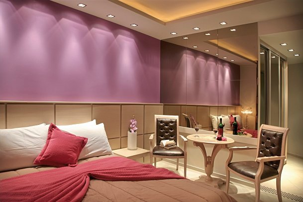 Panorama - Wohnbeispiel Doppelzimmer (Zimmercodierung DB1)