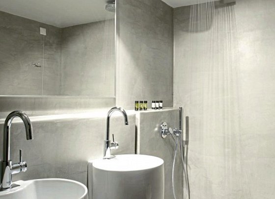 Xenones Filotera - Badbeispiel Studio mit Caldera Blick und privatem Außenjacuzzi (Zimmercodierung SBM)