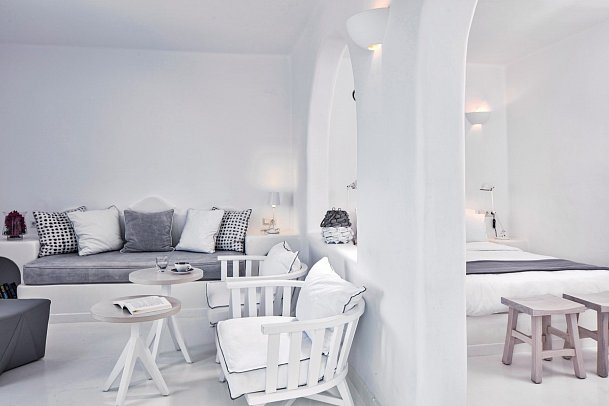 Cliff Side Suites - Wohnbeispiel Suite Meerblick (Zimmercodierung WBM)