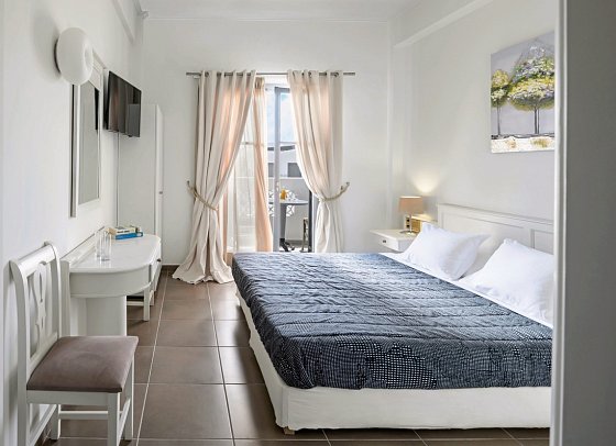 Afroditi Venus Beach Resort - Wohnbeispiel Doppelzimmer Gartenblick (Zimmercodierung DBG)