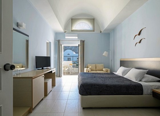 Afroditi Venus Beach Resort - Wohnbeispiel Juniorsuite Gartenblick (Zimmercodierung JBG)