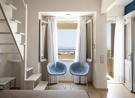 The Majestic Hotel - Wohnbeispiel Maisonette Meer-Ostblick (Zimmercodierung MB1)