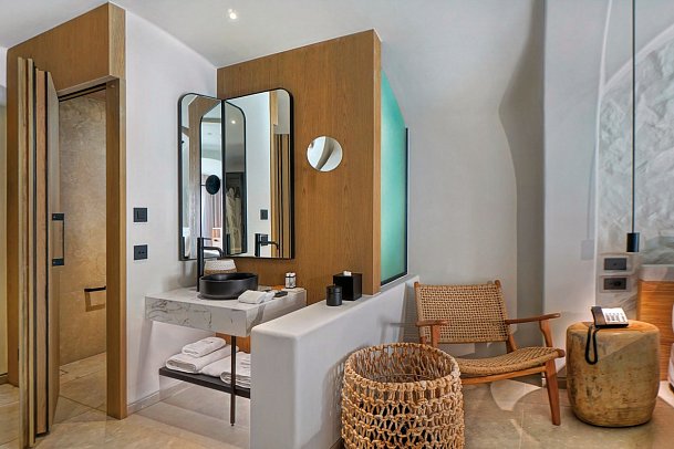 Radisson Blu Zaffron - Wohnbeispiel Juniorsuite Land- oder Poolblick (Zimmercodierung JB1)