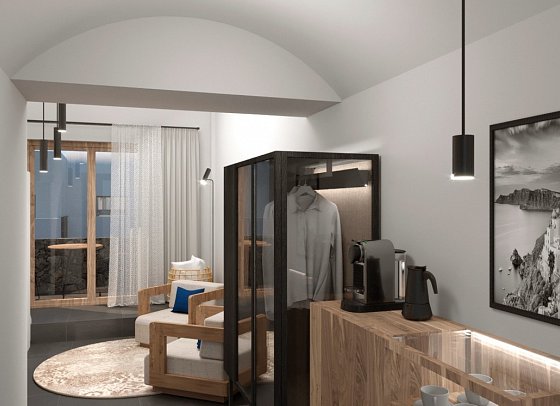 Radisson Blu Zaffron - Wohnbeispiel Juniorsuite Land- oder Poolblick (Zimmercodierung JB1)