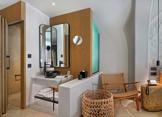 Radisson Blu Zaffron - Wohnbeispiel Juniorsuite Land- oder Poolblick (Zimmercodierung JB1)