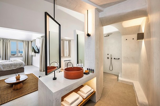 Ira Hotel & Spa - Wohnbeispiel Doppelzimmer Executive seitl. Meerblick (Zimmercodierung DTN)