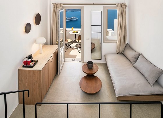 Ira Hotel & Spa - Wohnbeispiel Maisonette Meerblick (Zimmercodierung MBM)