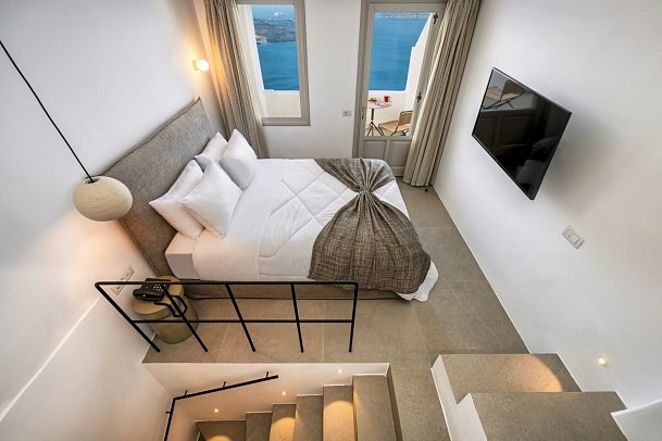 Ira Hotel & Spa - Wohnbeispiel Maisonette Meerblick (Zimmercodierung MBM)