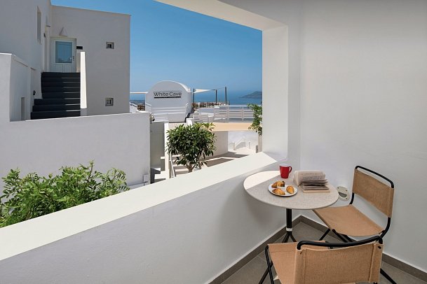 Ira Hotel & Spa - Balkon Doppelzimmer Executive seitl. Meerblick (Zimmercodierung DTN)