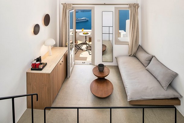 Ira Hotel & Spa - Wohnbeispiel Maisonette Meerblick (Zimmercodierung MBM)