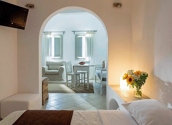 Gorgona Villas - Wohnbeispiel Suite Meerblick (Zimmercodierung WBM)