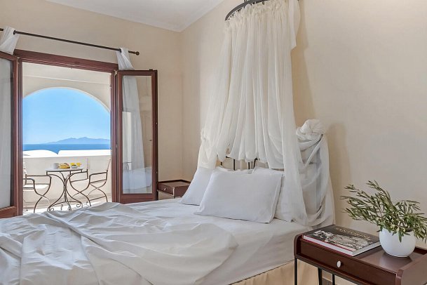 Epavlis Hotel & Spa - Wohnbeispiel Doppelzimmer Superior Meerblick (Zimmercodierung DSM)