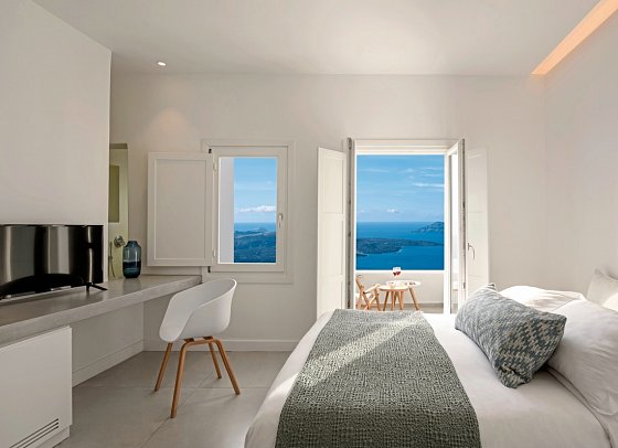 Panorama Suites - Wohnbsp. Suite mit privatem Balkon Caldera View (Zimmercodierung WBM)